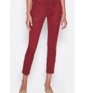 Joie Park Skinny Cargo-style Zip Pockets Ankle Zippers - Size 23